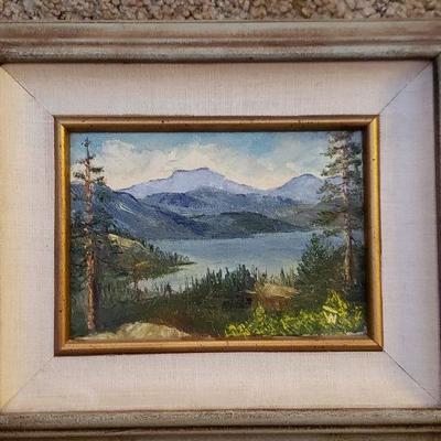 Lot 216: (3) Original Mountain Paintings