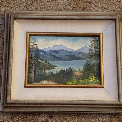 Lot 216: (3) Original Mountain Paintings