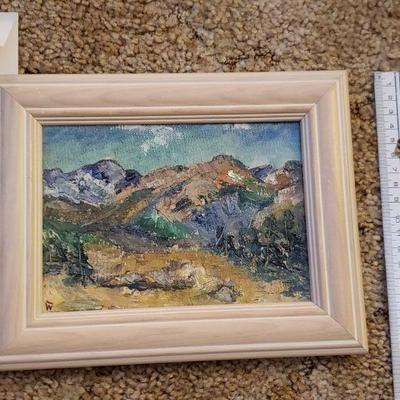 Lot 216: (3) Original Mountain Paintings