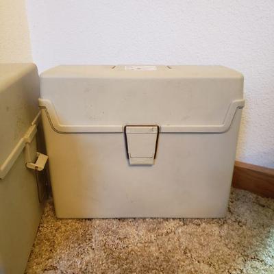 Lot 221: Document File Boxes (4)