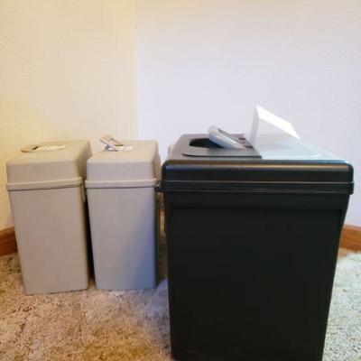 Lot 221: Document File Boxes (4)
