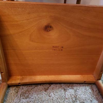 Lot 227: Swedish Nesting Tables