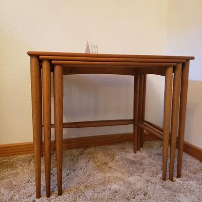 Lot 227: Swedish Nesting Tables