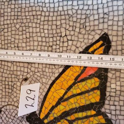 Lot 229: Mid Century Butterfly Mosaic Table
