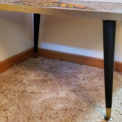 Lot 229: Mid Century Butterfly Mosaic Table