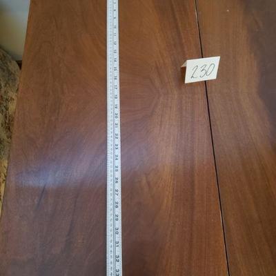 Lot 230: Folding & Swivel Top Table