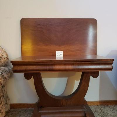 Lot 230: Folding & Swivel Top Table