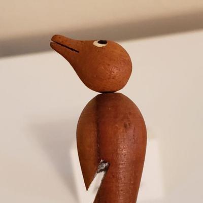 Lot 242: Mid Century Danish Teak Birds (2)