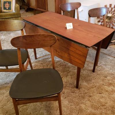 Lot 246: Mid Century Teak Dining Table