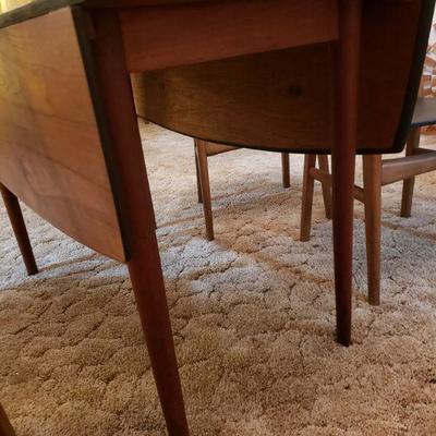 Lot 246: Mid Century Teak Dining Table
