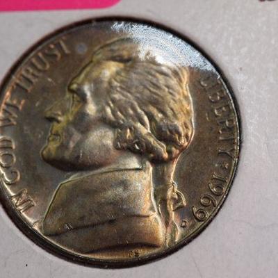 1969 D Proof Nickel 60