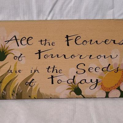 B4: Sunflowers, Frames, Signs and More