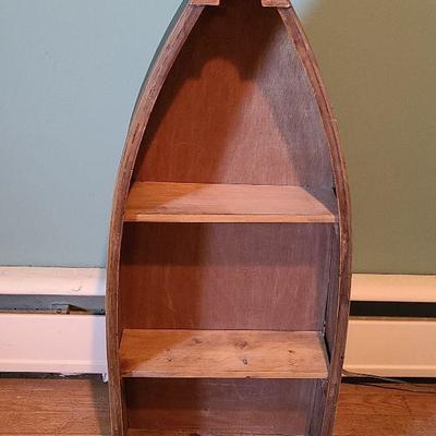 B8: Boat Wood Shelf