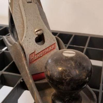 LOT #255: Vintage Wood Block Plane by Handyman