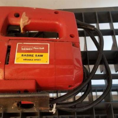LOT #256: Vintage Montgomery Ward Sabre Saw