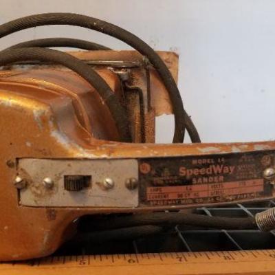 LOT #257: Vintage Speedway Sander 