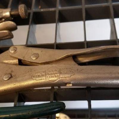 LOT #266: (1) Large Plier and (3) Vise Grips