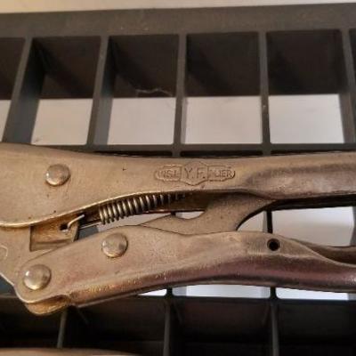 LOT #266: (1) Large Plier and (3) Vise Grips