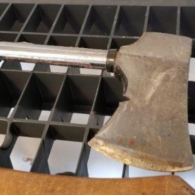 LOT #268: Two Vintage Hand Axe Tools