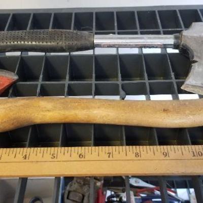 LOT #268: Two Vintage Hand Axe Tools