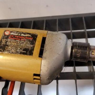 LOT #280: Black and Decker Variabke speed Reverse Drill