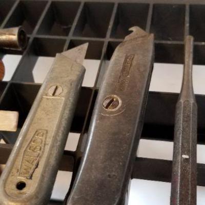 LOT #289: Vintage Assortment of Knives + Punch Bit