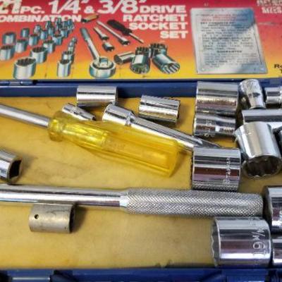 LOT #290: (2) Sets of Sockets and wrenches