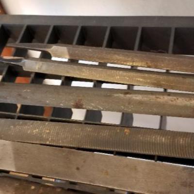 LOT #292: Large Assortment of Vintage Metal Files
