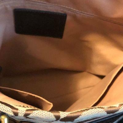 L10: Coach Cloth Signature C Handbag