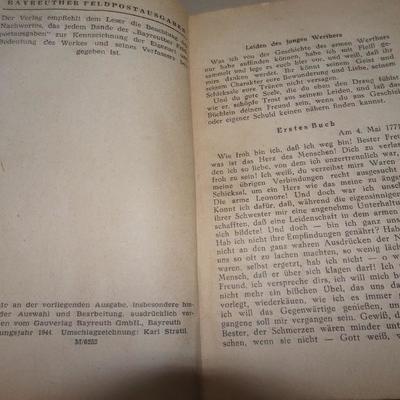 1944 Leiden des-jungen Werthers Roman eins Empfindsaman 