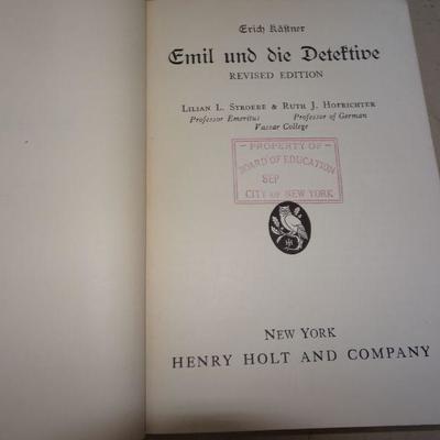 Emil und die Detektive by Erich Kastner Revised Edition 