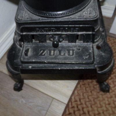 LOT 103  POT BELLY STOVE