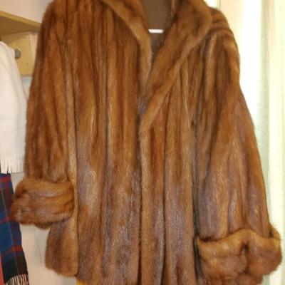 Vintage faux fur