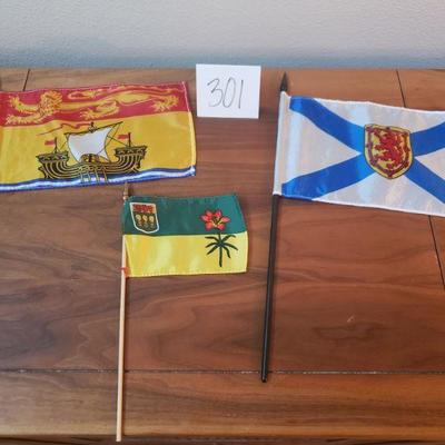 Lot 301: Silk Flag Lot