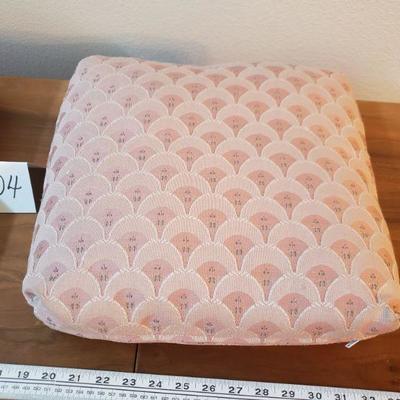 Lot 304: Pink Decorative Pillows 