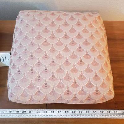 Lot 304: Pink Decorative Pillows 