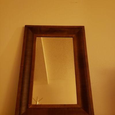 Lot 328: Antique Mirror