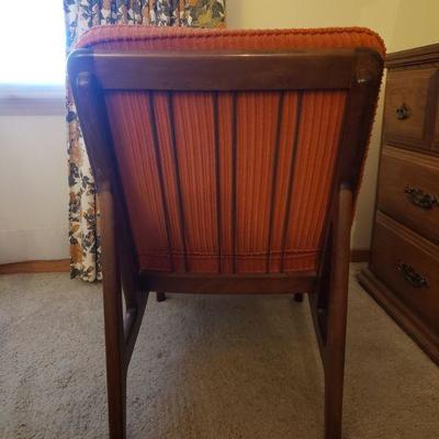 Lot 329: Mid Century France & Daverkosen Danish Chair (21"Ã— 33" Ã— 29.75")