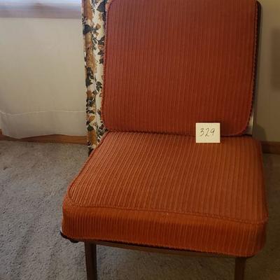 Lot 329: Mid Century France & Daverkosen Danish Chair (21"Ã— 33" Ã— 29.75")