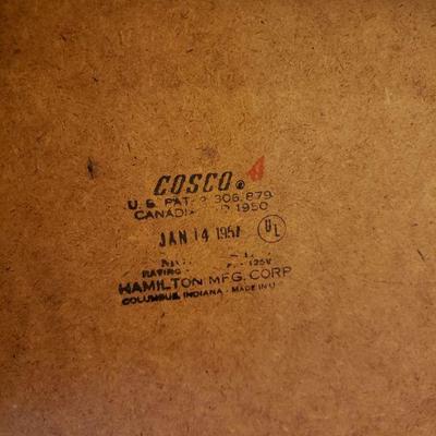 Lot 330: 1950's Cork Top Costco Card Table