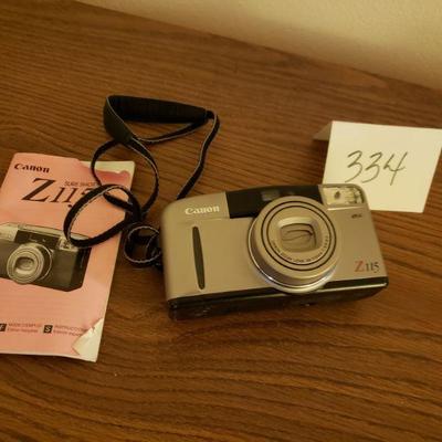 Lot 334: Cannon Film Camera