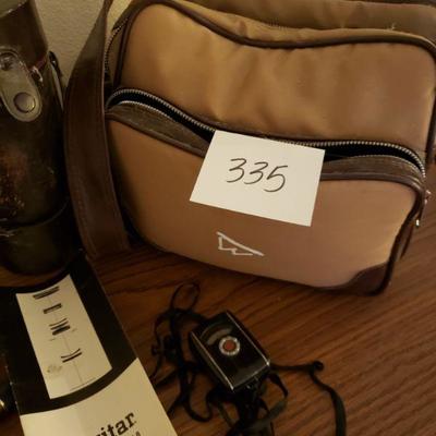 Lot 335: Vintage 35mm Minolta Camera plus 2 Other Lens