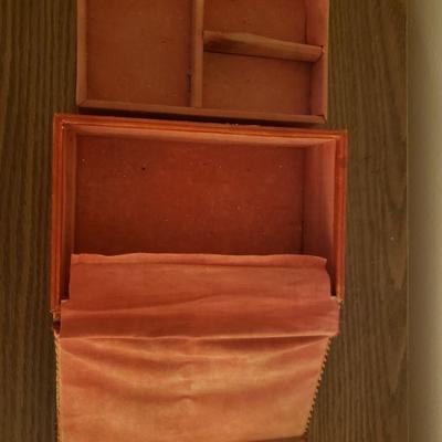 Lot 337: Vintage Tooled Leather Mayan Calendar & Pacal Box