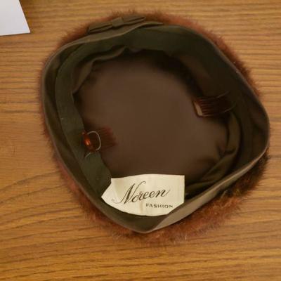Lot 340: Vintage Feather & Fur Hats