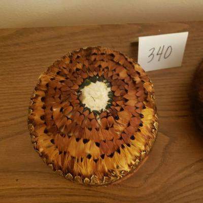Lot 340: Vintage Feather & Fur Hats