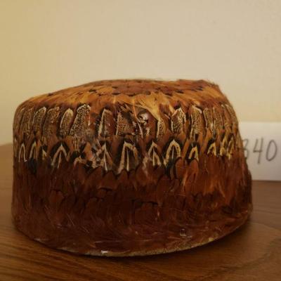 Lot 340: Vintage Feather & Fur Hats