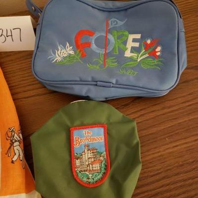 Lot 347: Vintage Travel Bag Lot