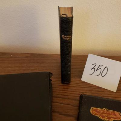 Lot 350: Antique & Vintage Bible and Prayer Book Lot