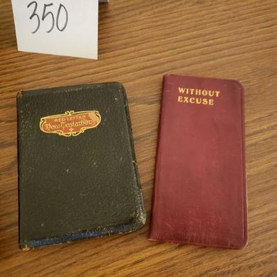 Lot 350: Antique & Vintage Bible and Prayer Book Lot