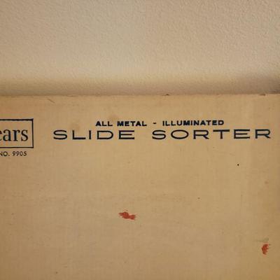 Lot 355: Vintage Slide Viewer & Sorter